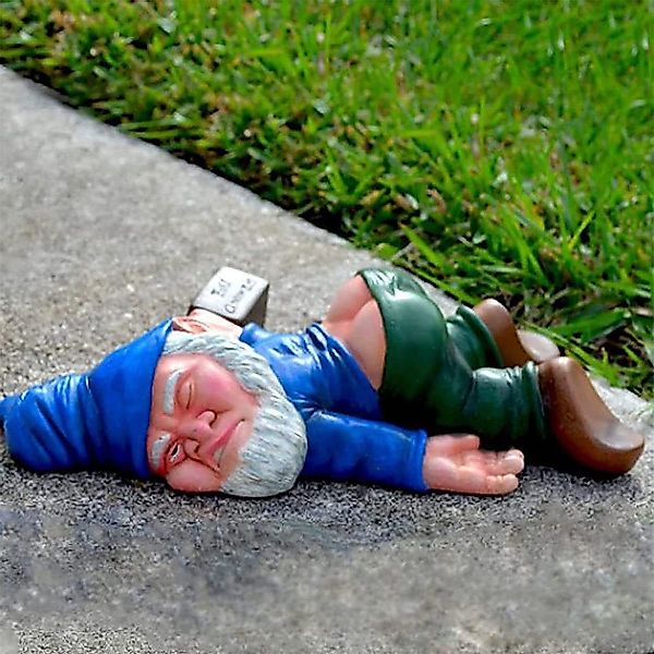 NUODWELL Gartenfigur Gnomen-Gartenstatue, Harz-Gartenzwerg-Handwerk, Garten günstig online kaufen