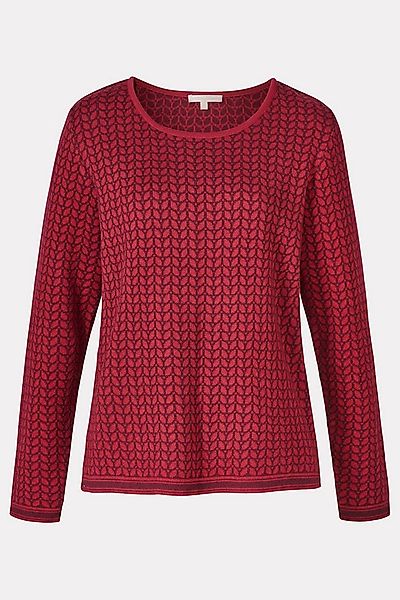 Himalaya Clothing Strickpullover Pullover Damen mit Blattdesign - Feinstric günstig online kaufen