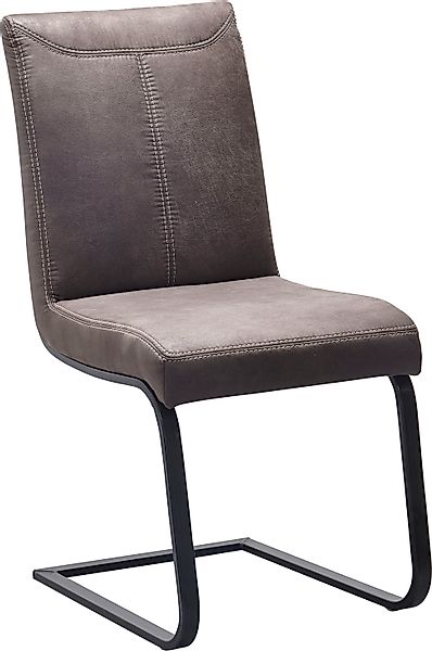 K+W Komfort & Wohnen Freischwinger »Floyd« () Kontrastnaht, Freischwingerge günstig online kaufen