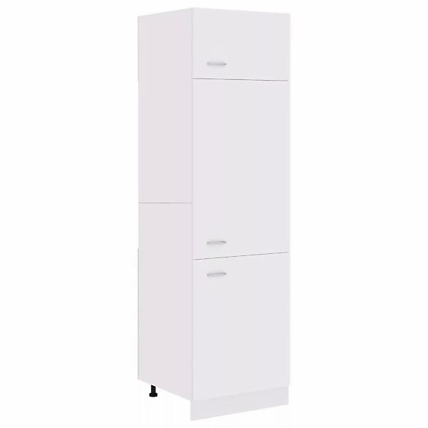 vidaXL Kühlumbauschrank Weiß 60x57x207 cm Holzwerkstoff günstig online kaufen