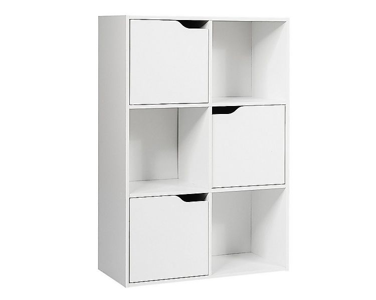 COSTWAY Bücherregal Aufbewahrungsregal günstig online kaufen