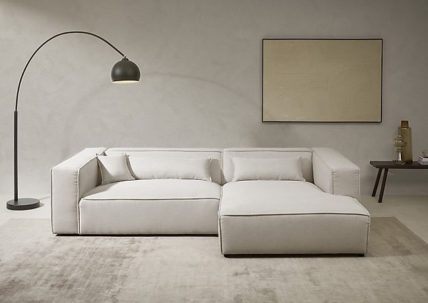 LeGer Home by Lena Gercke Ecksofa »PIARA XXL, Big-Sofa in Cord oder Leineno günstig online kaufen
