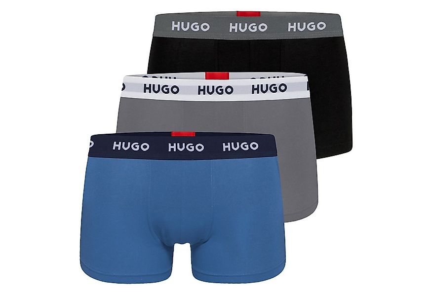 HUGO Boxer Trunk Triplet Pack (3-St., 3er Set) mit umlaufendem Markenschrif günstig online kaufen