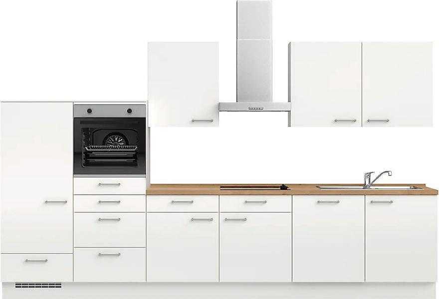 nobilia Küchenzeile ""Laser I", Ausrichtung wählbar, Breite 360 cm" vormont günstig online kaufen