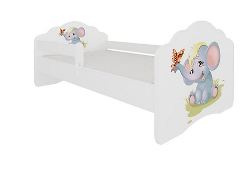 Kinderbett CASIMO (Liegefläche: 80 x 160 cm, mit Rausfallschutz), Motiv wäh günstig online kaufen