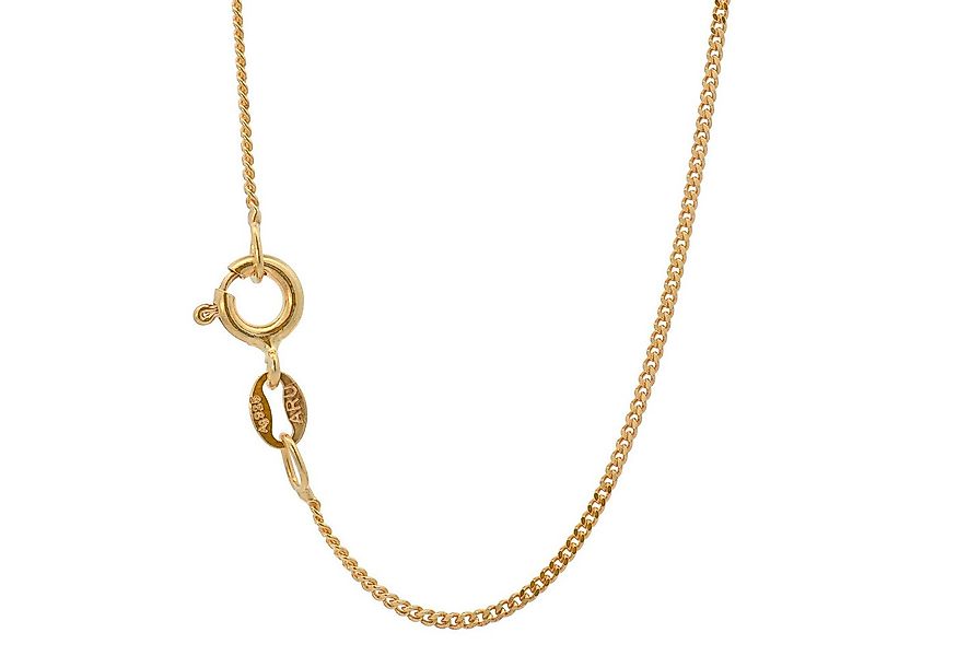 HOPLO Panzerkette Vergoldete Panzerkette 1,2 mm 925 Silber Gelbgold plattie günstig online kaufen