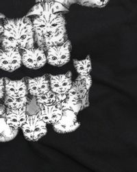 style3 T-Shirt Cat Skull katze miez günstig online kaufen