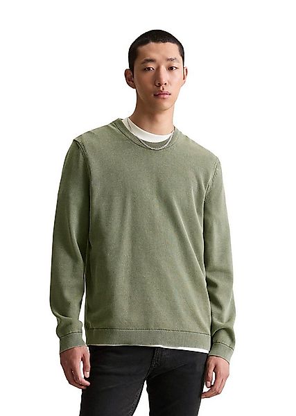 Marc O'Polo DENIM Rundhalspullover aus reiner Bio-Baumwolle günstig online kaufen