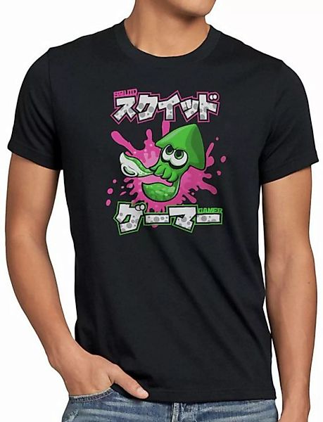 style3 Print-Shirt Herren T-Shirt Squid Gamer switch shooter gamer günstig online kaufen