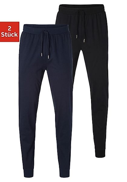 AUTHENTIC LE JOGGER Schlafhose, (Packung, 2), aus weicher Single Jersey War günstig online kaufen