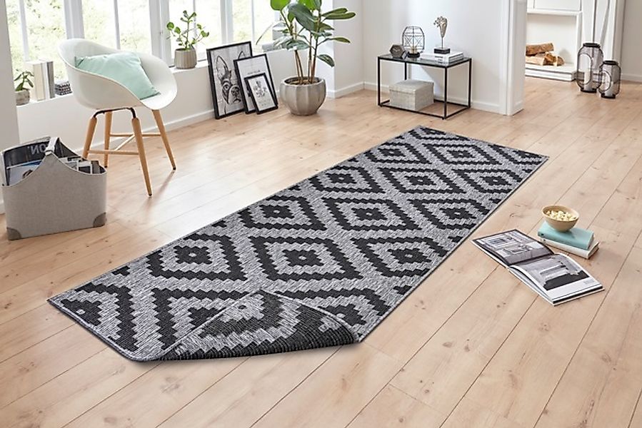 NORTHRUGS Teppich Malta Wendeteppich, rechteckig, Höhe: günstig online kaufen