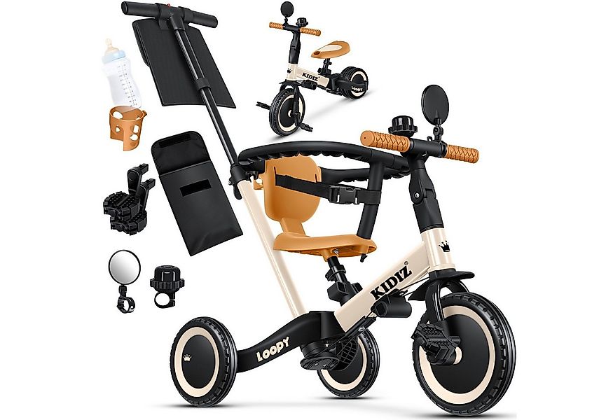 KIDIZ Laufrad, 6in1 Dreirad Loopy Laufräder Lauffahrrad Kinderdreirad günstig online kaufen