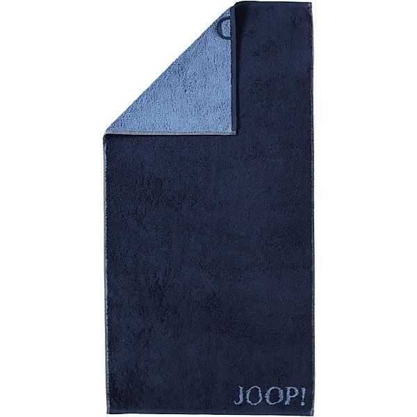 JOOP! Classic - Doubleface 1600 - Farbe: Navy - 14 - Handtuch 50x100 cm günstig online kaufen