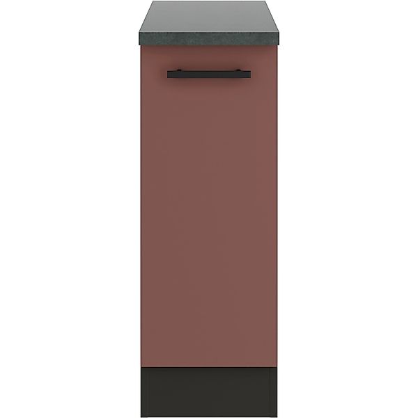 OPTIFIT Nizza407 Küchen-Unterschrank 30 cm Rostrot günstig online kaufen