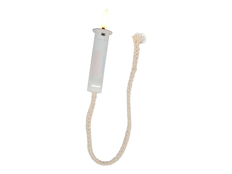 Countryfield LED-Kerze (1-tlg), Flaschenkorken Öllampen-Effekt weiß günstig online kaufen