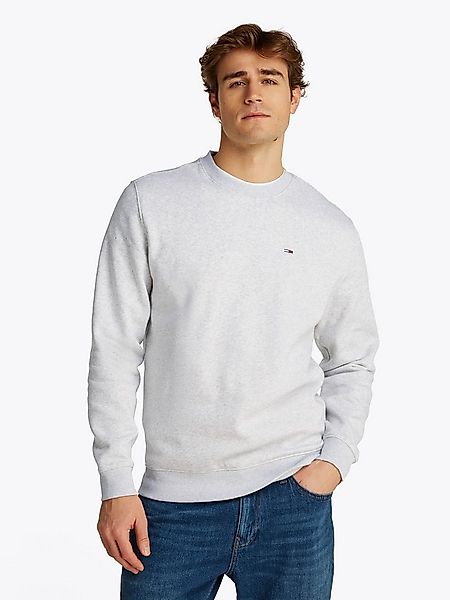 Tommy Jeans Sweatshirt TJM REG S FLAG CREW Mit besticktem Markenlogo auf Br günstig online kaufen