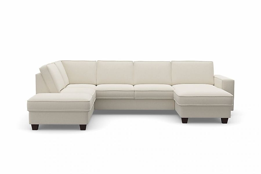 Home affaire Wohnlandschaft "County U-Form" wahlweise Ottomane links oder r günstig online kaufen