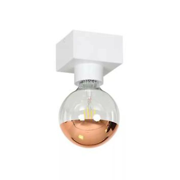 Moderne Deckenlampe Weiß eckig minimalistisch E27 günstig online kaufen