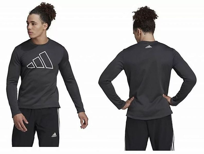 adidas Sportswear Sweatshirt adidas M TI W 3B Crew Herren Longsleeves Sweat günstig online kaufen
