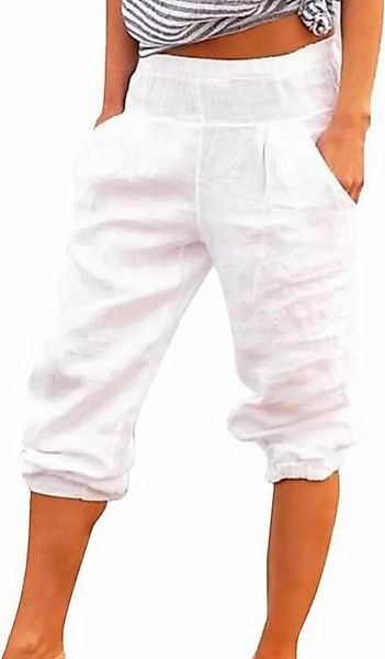 FIDDY Shorts Leichtelässige, einfarbige, kurze Hose für Damen im Sommer günstig online kaufen