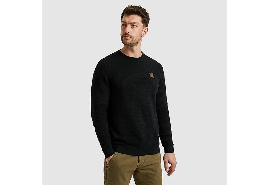 PME LEGEND Strickpullover mit Strick-Muster günstig online kaufen