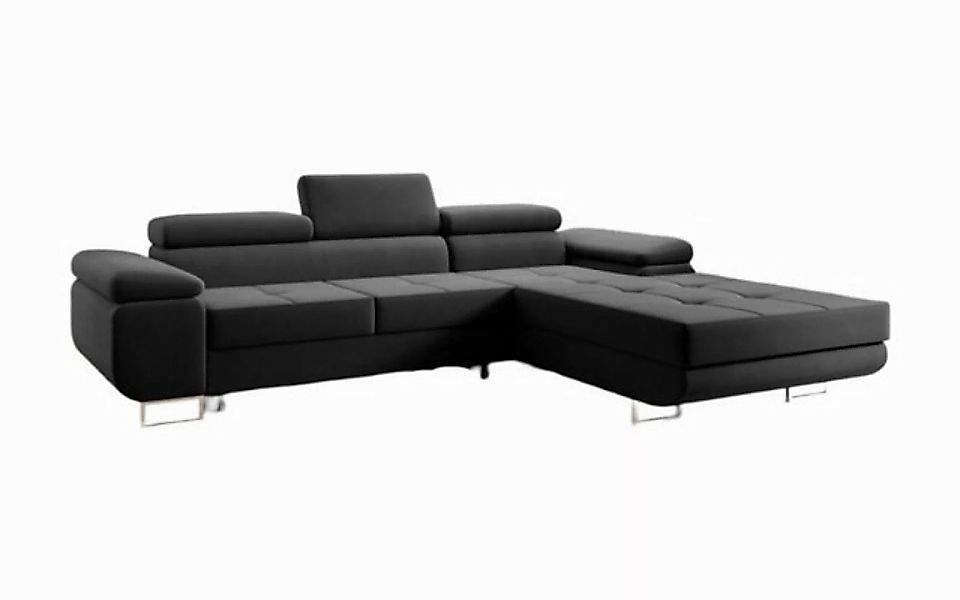 Luxusbetten24 Schlafsofa Designer Sofa Calvera, mit Stauraum und Schlaffunk günstig online kaufen