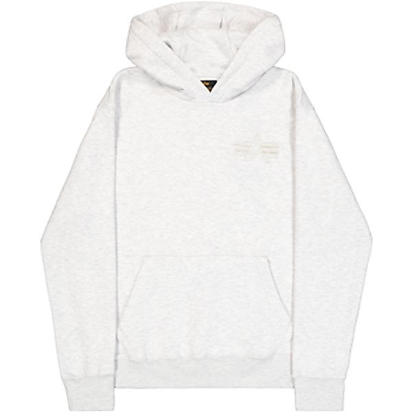 Alpha Industries  Sweatshirt Coach Hoodie Back Print - pastel grey melange günstig online kaufen