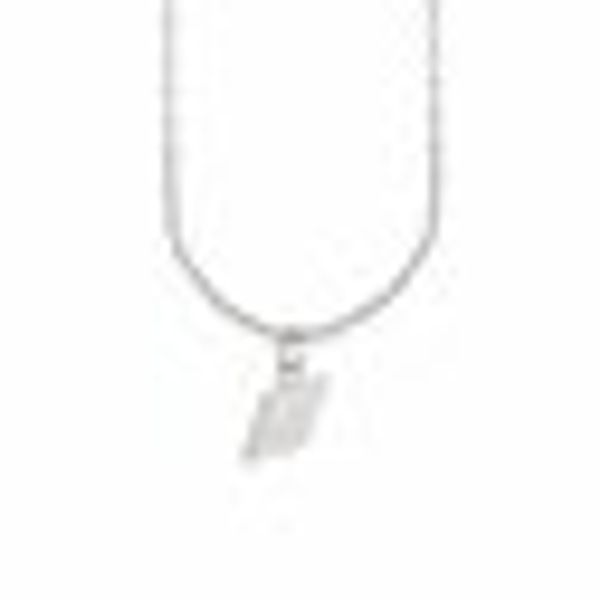 Anhänger mit Kette 925 Silber rhodiniert Planet Saturn günstig online kaufen