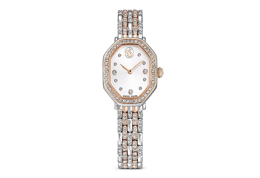 Swarovski Quarzuhr DEXTERA OCTAGON 5715521, Armbanduhr, Damenuhr, Swiss Mad günstig online kaufen