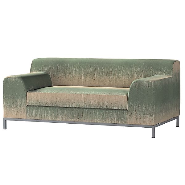 Bezug für Kramfors 2-Sitzer Sofa, grün-beige, Sofahusse, Kramfors 2-Sitzer, günstig online kaufen