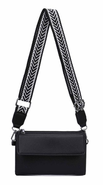 ITALYSHOP24 Geldbörse Damen Umhängetasche CrossBody Brieftasche günstig online kaufen