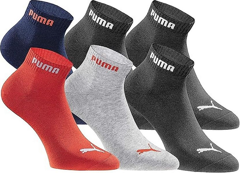 PUMA Freizeitsocken Quartersocken 18 Paar Pack Statement Edition - Unisex günstig online kaufen