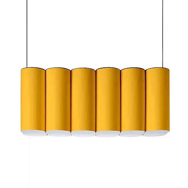 LZF Tomo Long LED-Hängelampe, gelb günstig online kaufen