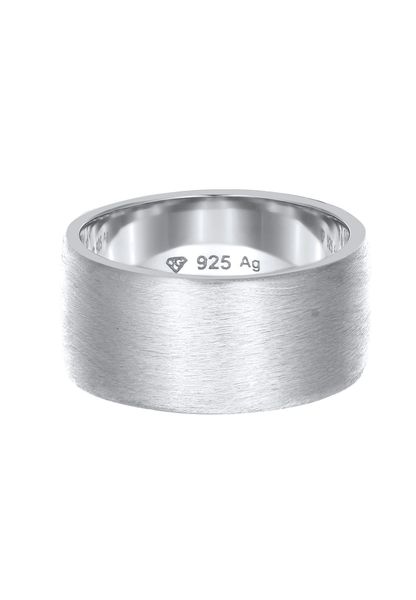 Elli Fingerring Bandring Breit Matt Gebürstet günstig online kaufen