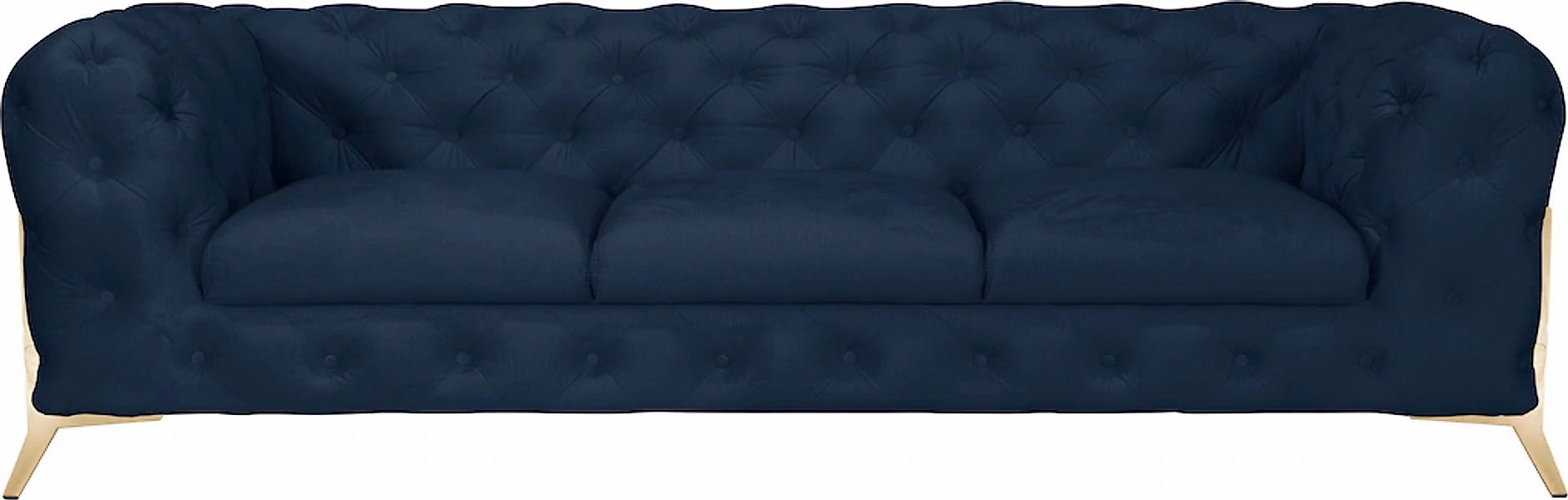 Home affaire Chesterfield-Sofa "Amaury" aufwändige Knopfheftung, moderne Ch günstig online kaufen
