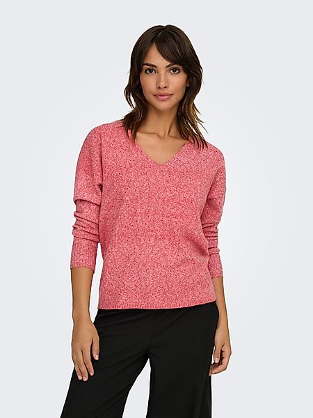 ONLY V-Ausschnitt-Pullover ONLRICA LIFE L/S V-NECK günstig online kaufen