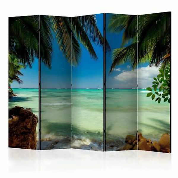 artgeist Paravent Relaxing on the beach II [Room Dividers] mehrfarbig Gr. 2 günstig online kaufen