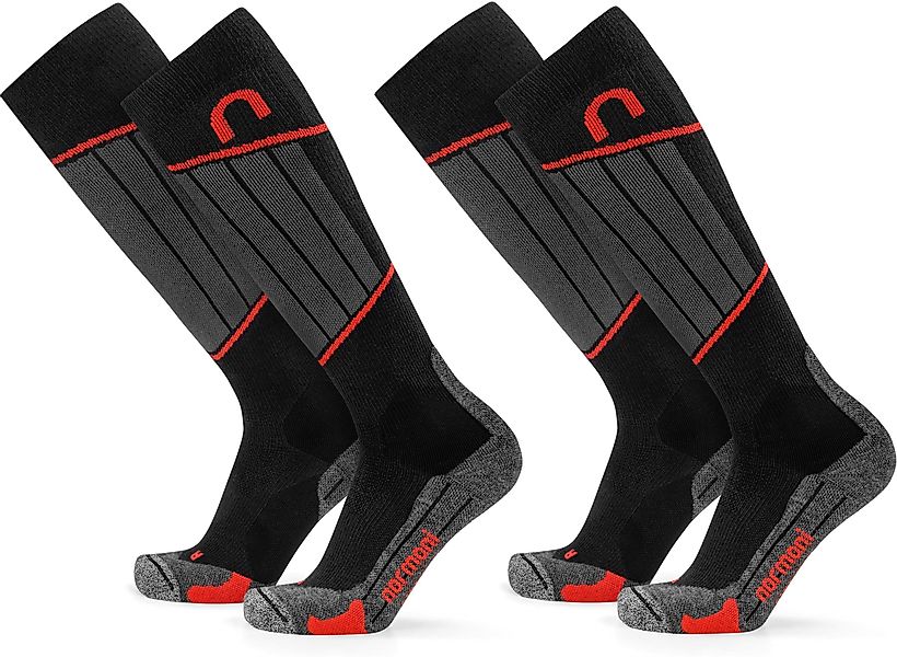 normani Wandersocken 2 Paar Merino Kompressionskniestrümpfe günstig online kaufen