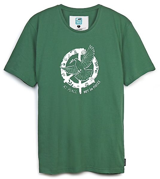 T-shirt At Peace Aus Bio-baumwolle günstig online kaufen