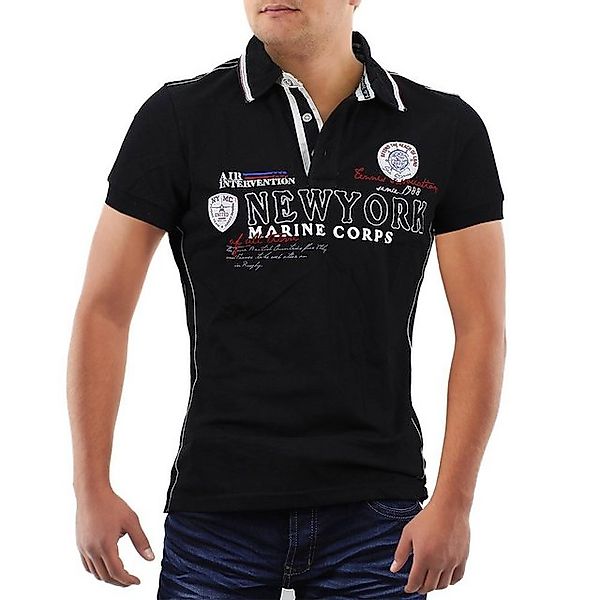 Egomaxx Poloshirt Poloshirt Luxury Sommer Strand (1-tlg) günstig online kaufen
