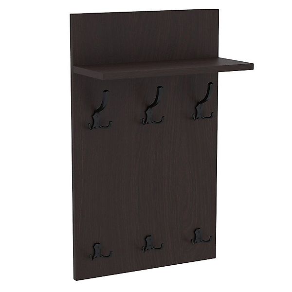 AKKE Garderobenhalter, MIDI Garderobe Schwarze Haken günstig online kaufen