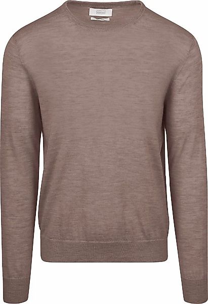 King Essentials The John Pullover Merino Braun - Größe XL günstig online kaufen