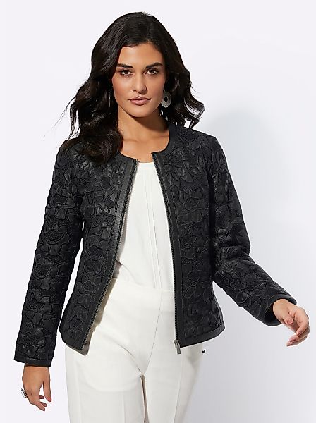 Mainpol Blusenblazer Lederblazer günstig online kaufen