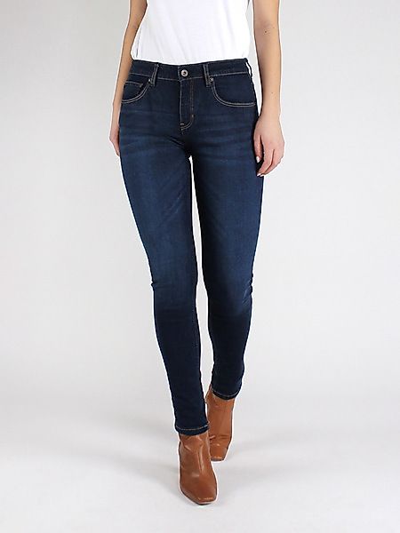 Kuyichi Damen Skinny Jeans Carey Dark Blue günstig online kaufen