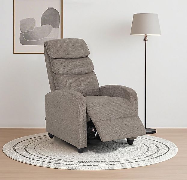 Home affaire Relaxsessel BERVILLE, TV-Sessel, Ruhesessel mit Schlaffunktion günstig online kaufen