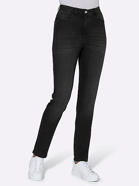 Classic Basics High-waist-Jeans 1 Stk. tlg. günstig online kaufen