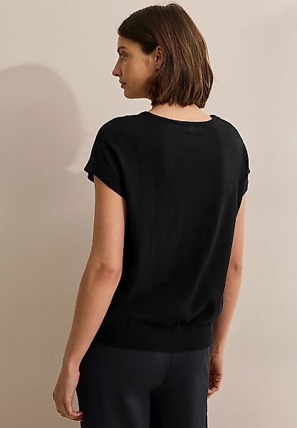 Cecil Kurzarmpullover, mit V-Ausschnitt günstig online kaufen