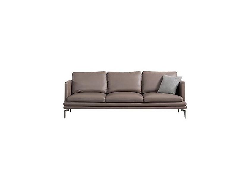 Xlmoebel Sofa Moderne Sofa mit drei Sitzen in Taupe für das Wohnzimmer - Po günstig online kaufen