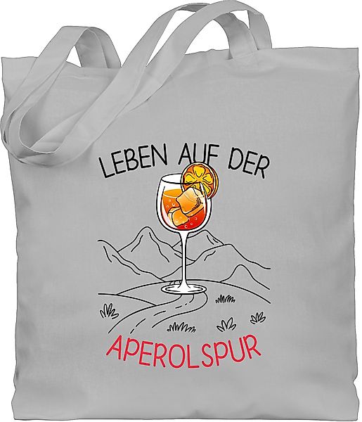 Shirtracer Umhängetasche Leben auf der Aperolspur, günstig online kaufen