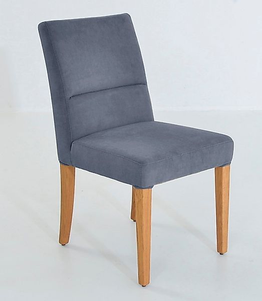 K+W Komfort & Wohnen 4-Fußstuhl "GOBY" () 4-Fuß-Holzstuhl in Wildeiche geöl günstig online kaufen